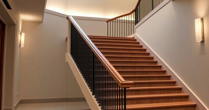 Corrimão para escadas: Como escolher o ideal para segurança e estilo Corrimão para escadas: Como escolher o ideal para segurança e estilo