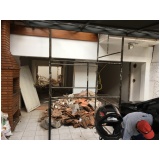 Demolição de Estruturas no Jardim Oriental - Demolição de Galpão