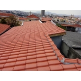 construção telhado embutido Vila Paulicéia